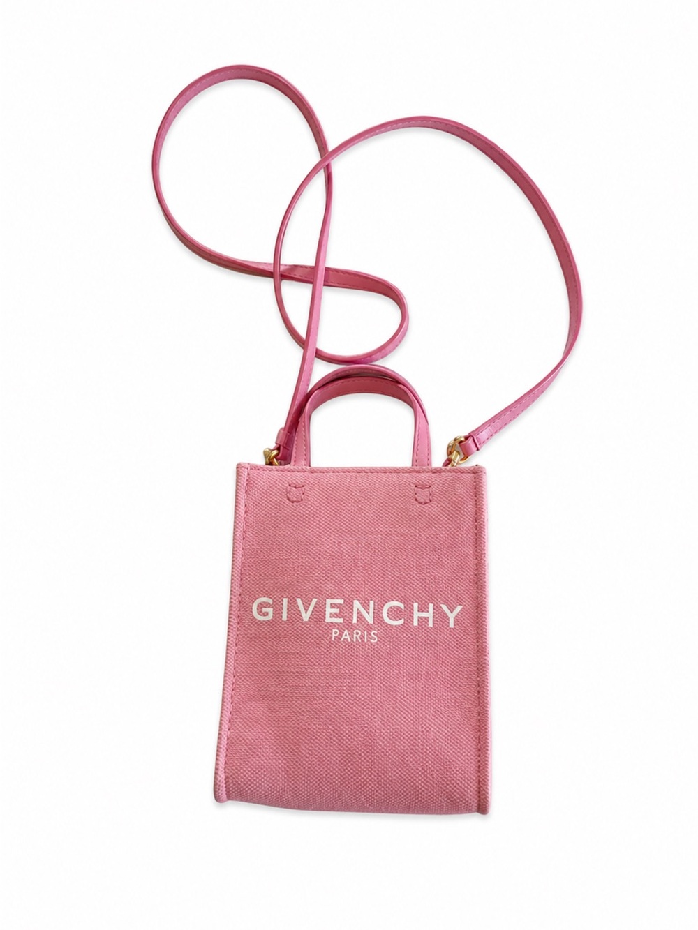 ✨Authentic Givenchy Mini Canvas Tote in Pink✨